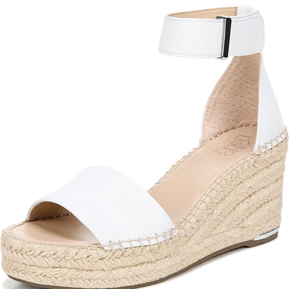 Like New! Franco Sarto Wedge Sandals